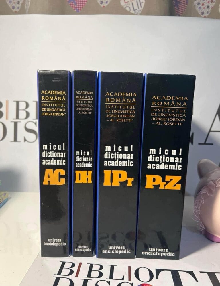 Micul dicţionar academic (4 volume)