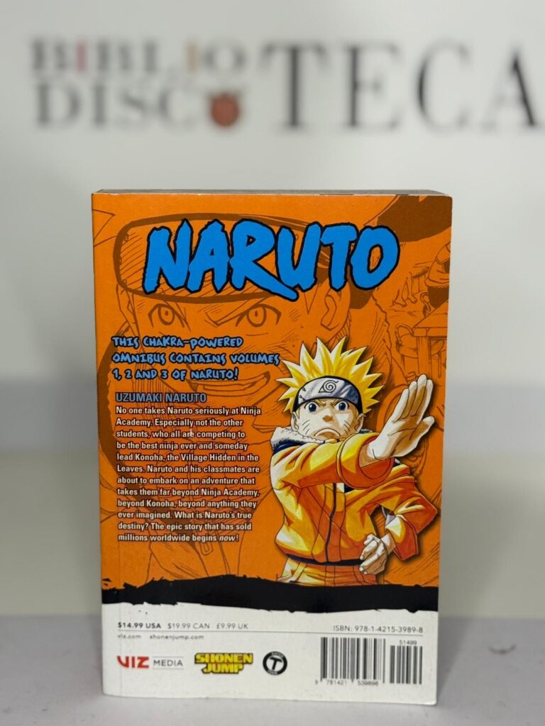 Naruto 3-In-1 V01 volumele 1