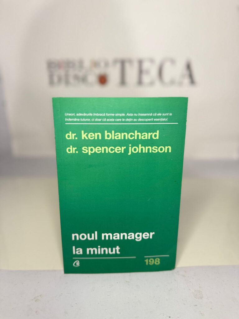 Noul manager la minut