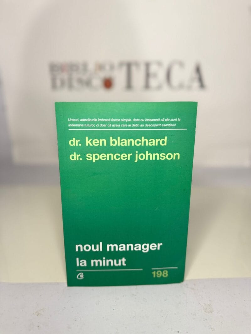 Noul manager la minut