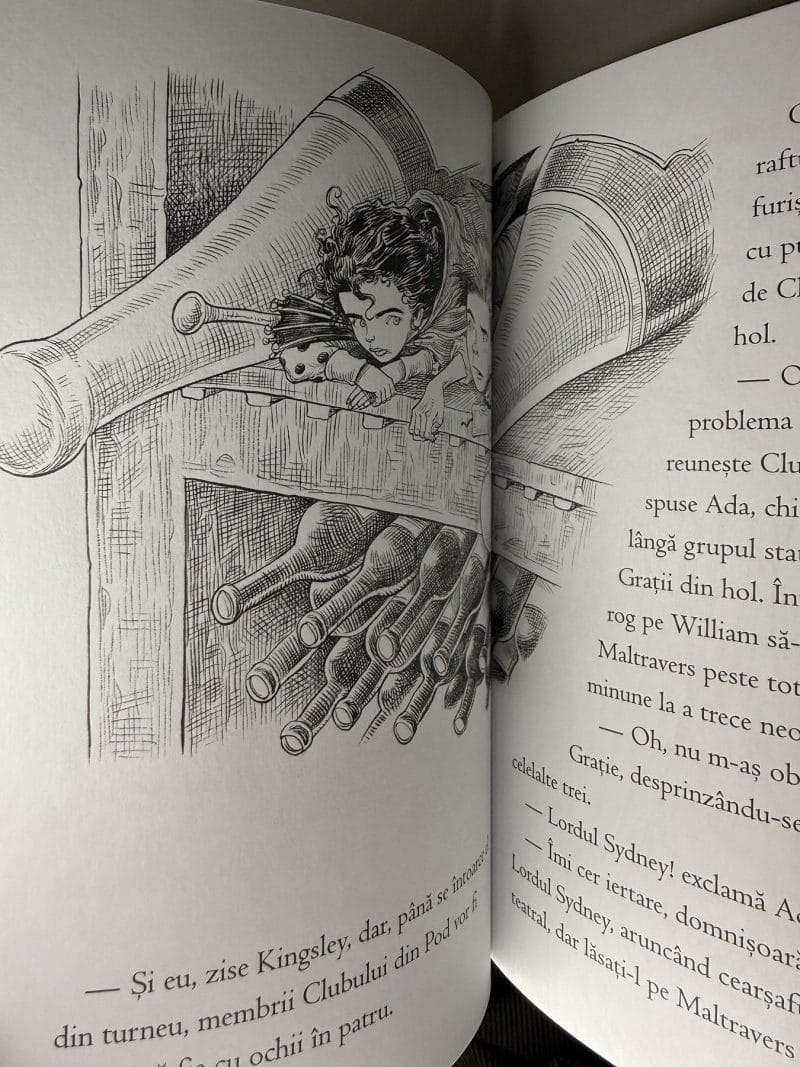 Domnișoara Goth și festinul cel sinistru - Chris Riddell - imagine 3