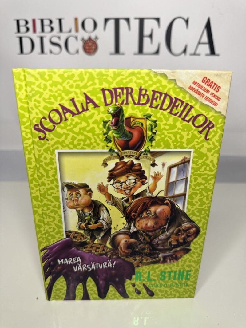 Școala derbedeilor. Marea vărsătură! - R. L. Stine