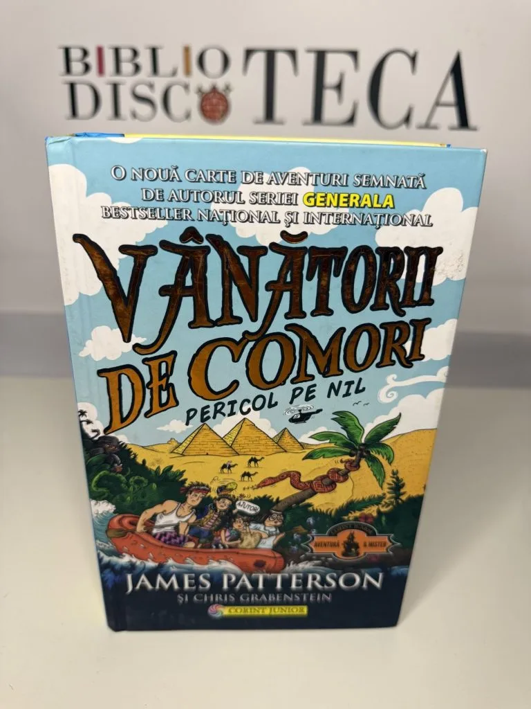 Vânătorii de comori. Pericol pe Nil - James Patterson