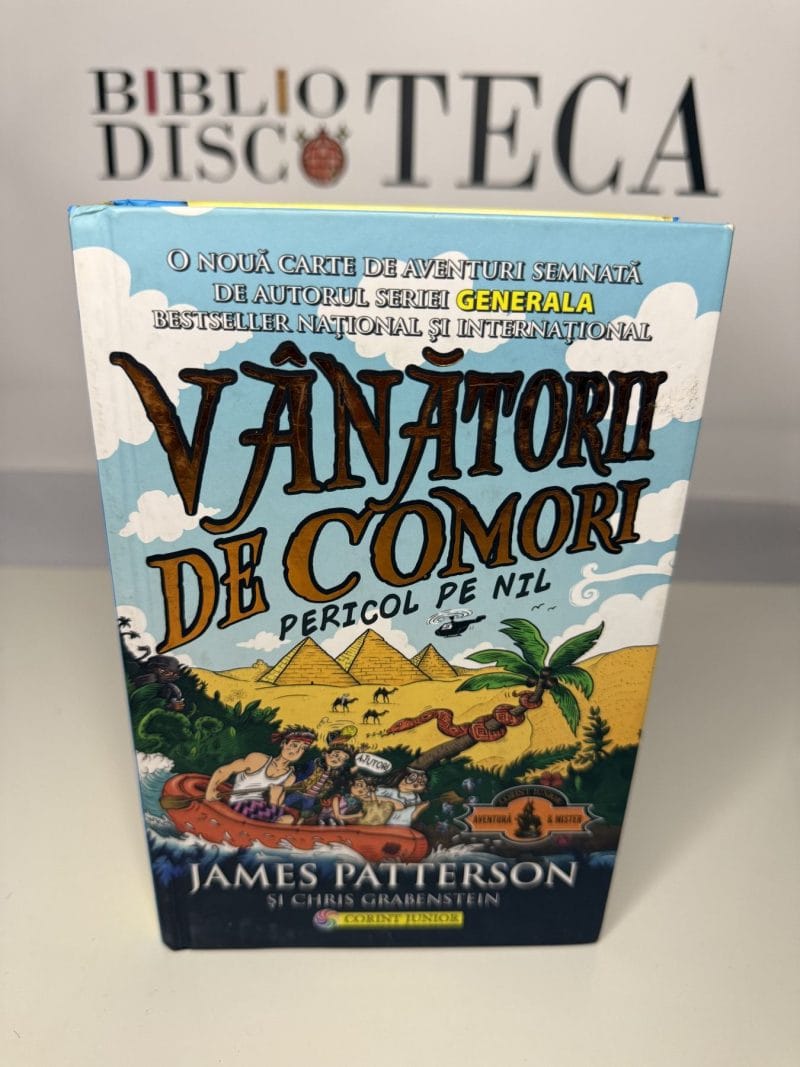 Vânătorii de comori. Pericol pe Nil - James Patterson